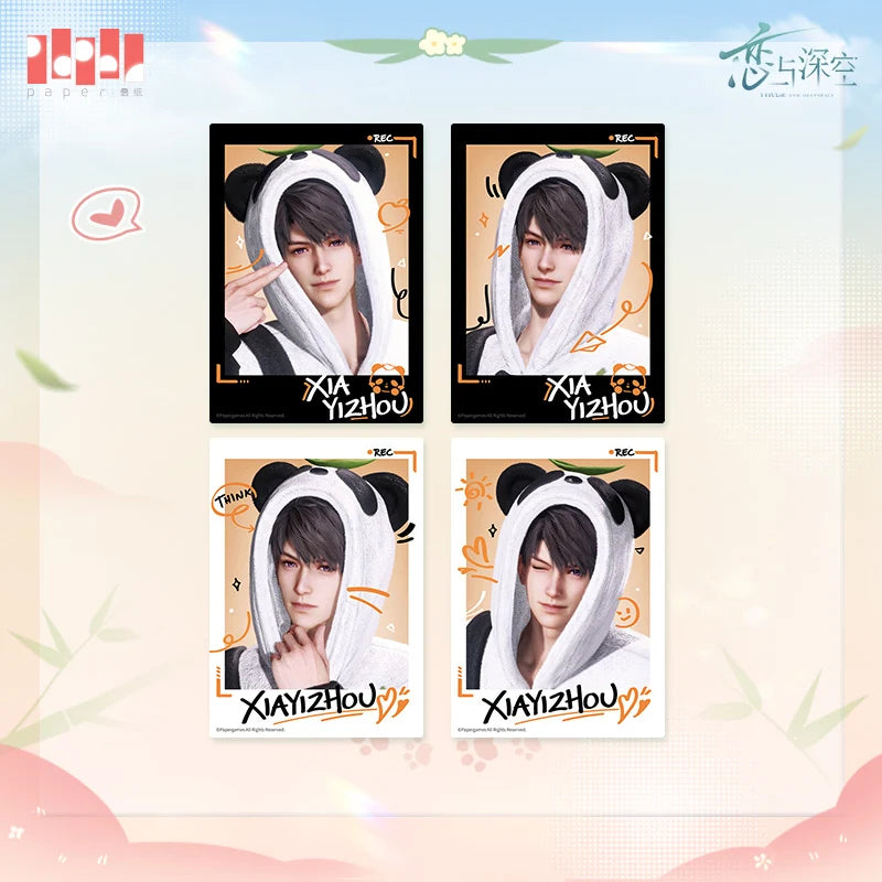 Love and Deepspace - Panda Breeze Series Polaroid Set InFold Games