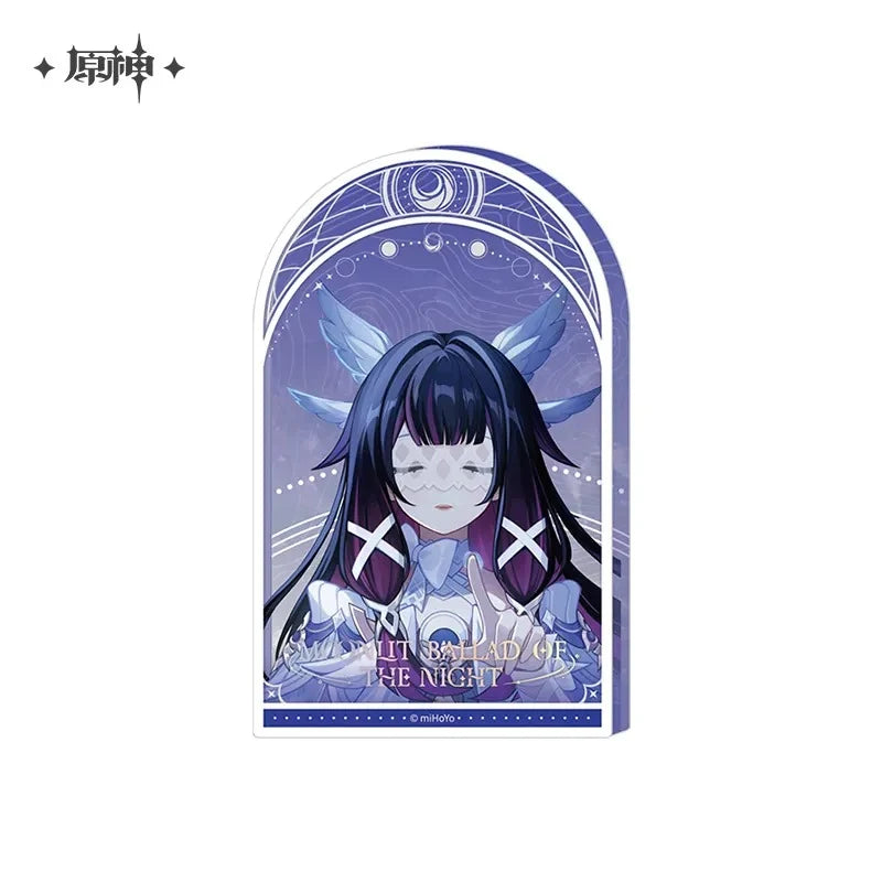 Genshin Impact - Moonlit Ballad of The Night Series Thick Acrylic Block miHoYo