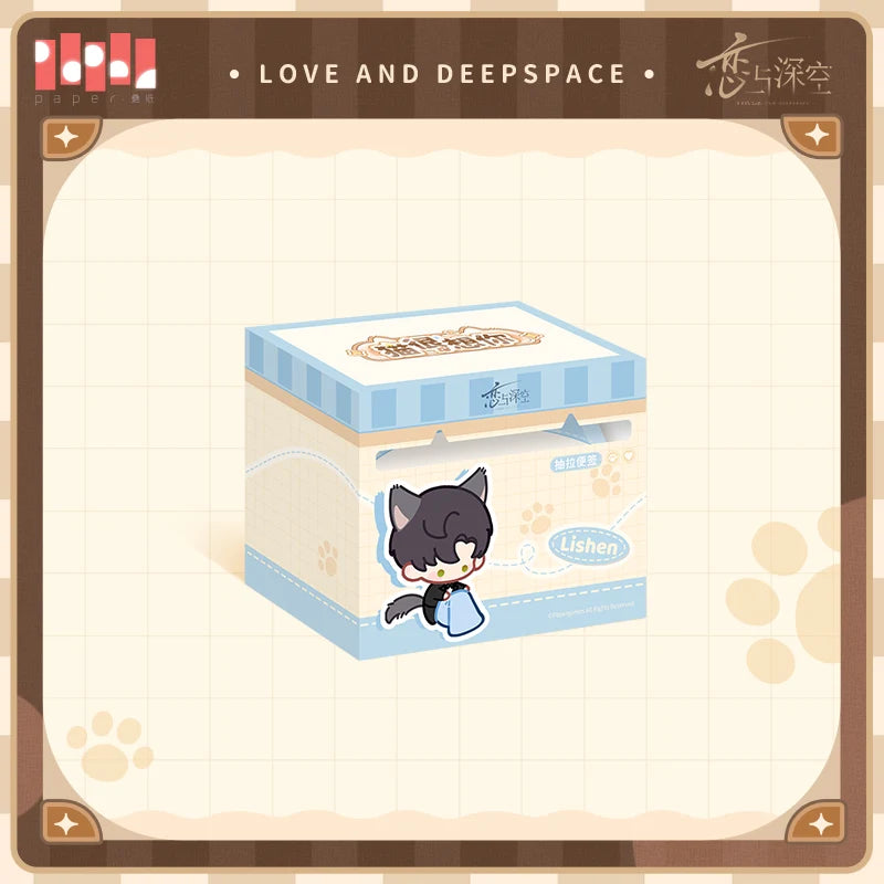 Love and Deepspace - Your Cat Misses You Series Sticky Notes InFold Games