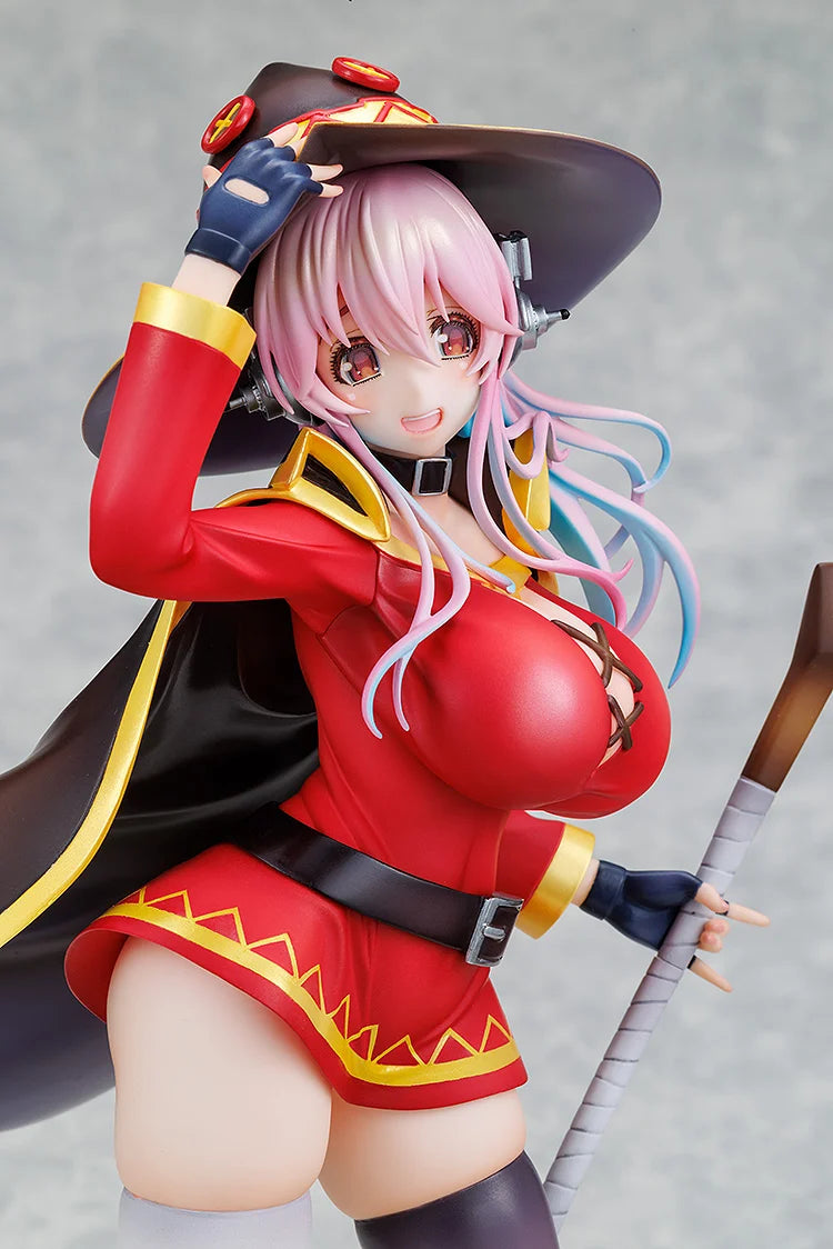 Super Sonico - Super Sonico (KONOSUBA -God's blessing on this wonderful world! Megumin Collaboration Ver) 1/7 Scale Figure KADOKAWA