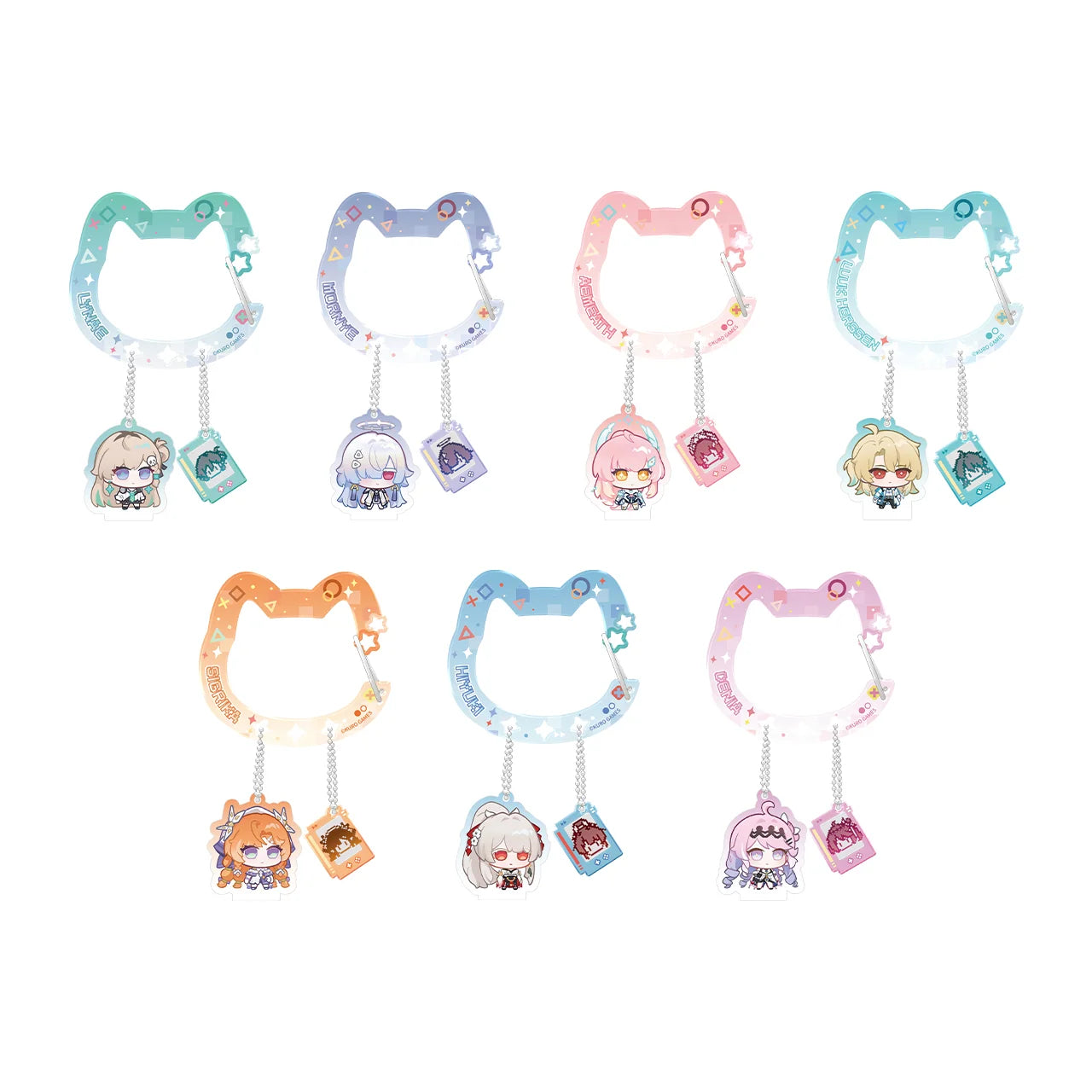 Wuthering Waves - Mini Resonator Series Acrylic Keychain KURO GAMES