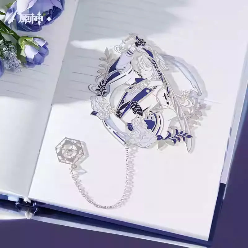 Genshin Impact - Kamisato Ayato Impression Notebook Metal Bookmark Gift Box miHoYo