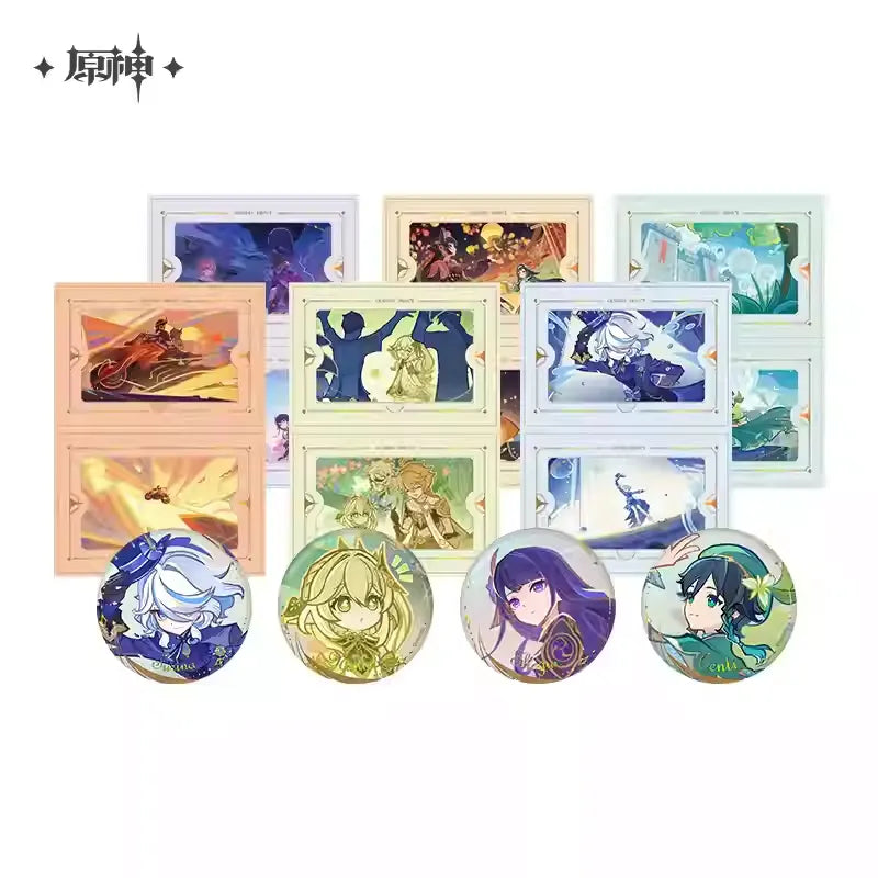Genshin Impact - The Long Way Home Series Badge & Collectible Card Set miHoYo