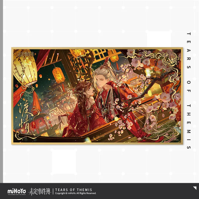 Tears of Themis - Red Dust Together For Long Life Series Art Board miHoYo