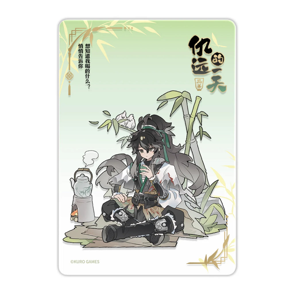 Wuthering Waves - Qiuyuan's Daily Series Acrylic Clear Card KURO GAMES