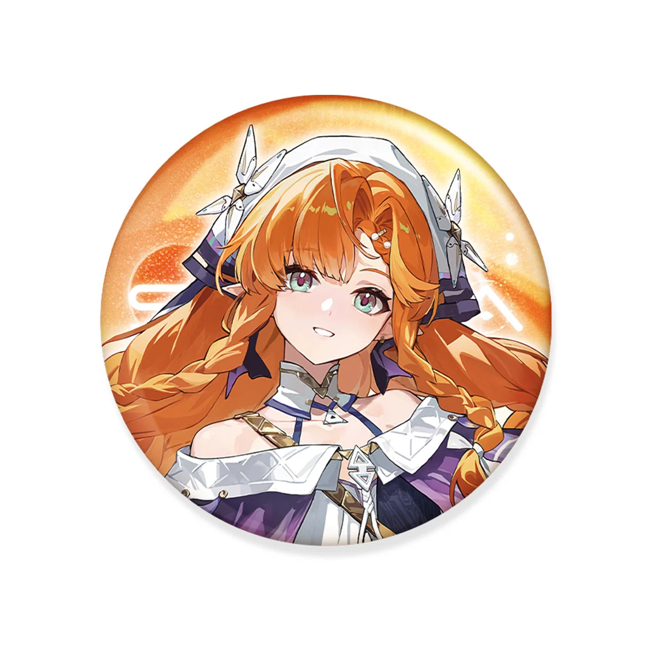 Wuthering Waves - Sigrika Image of Space Series Tin Badge KURO GAMES