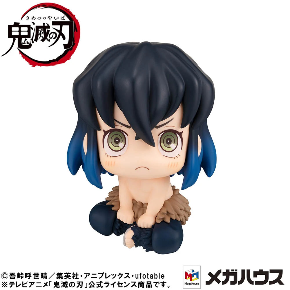 Demon Slayer: Kimetsu no Yaiba - Zenitsu Agatsuma (Smile Ver.) & Inosuke Hashibira (Bossy Ver.) [with gift] Lookup Mini Figure MegaHouse
