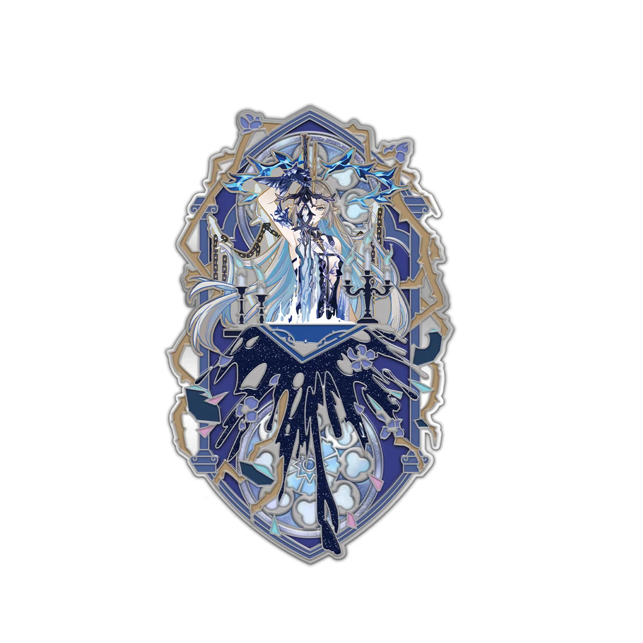 Wuthering Waves - Inverted Series Metal Badge Collection KURO GAMES