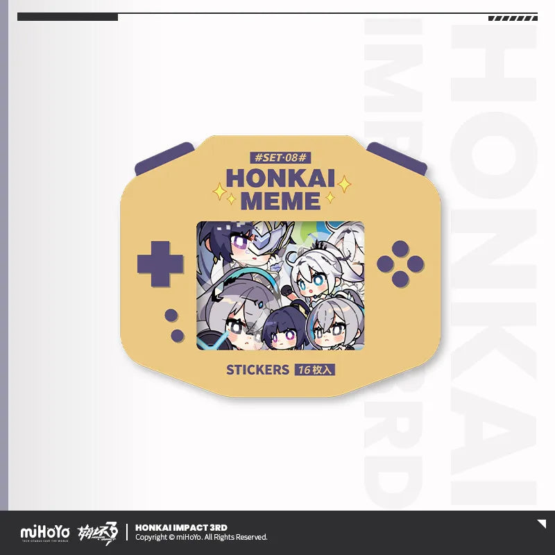 Honkai Impact 3rd - HONKAI MEME Sticker Set miHoYo