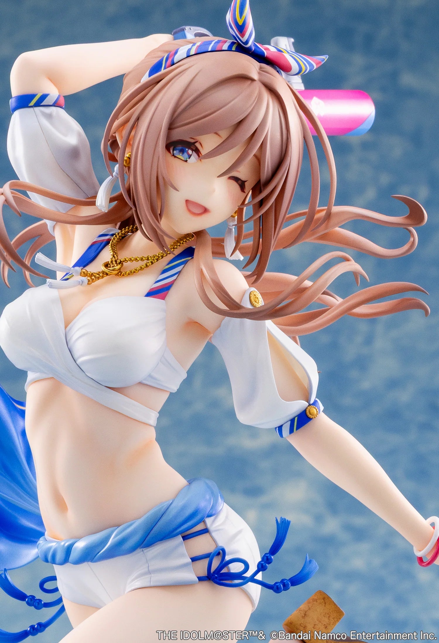 THE IDOLM@STER Gakuen - Rinami Himesaki (Kimi to Semi Blue Ver.) 1/7 Scale Figure Neon Max