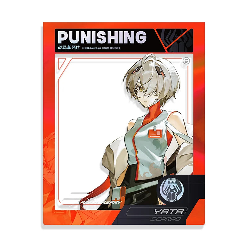 Punishing: Gray Raven - Verdant Hall Theme 5th Anniversary Celebration Art Paper Frame Card KURO GAMES