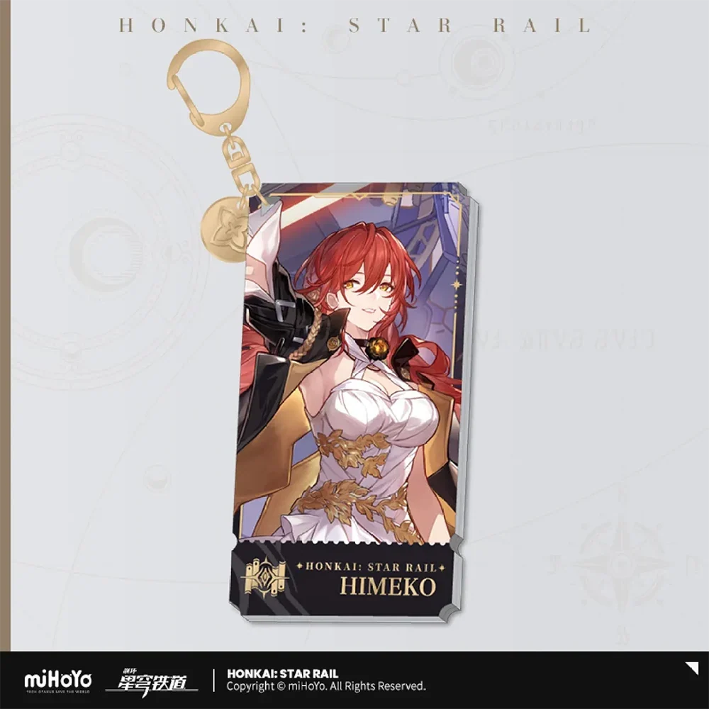 Honkai: Star Rail - The Erudition Path Character Acrylic Warp Artwork Acrylic Keychain miHoYo
