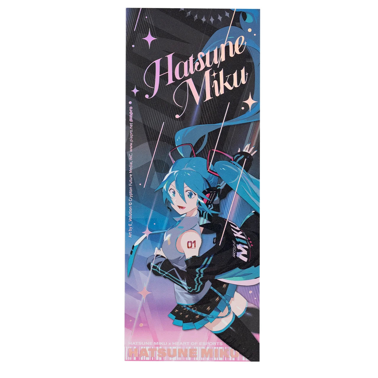 Hatsune Miku - Hatsune Miku Heart of Esports Series Laser Ticket Moeyu