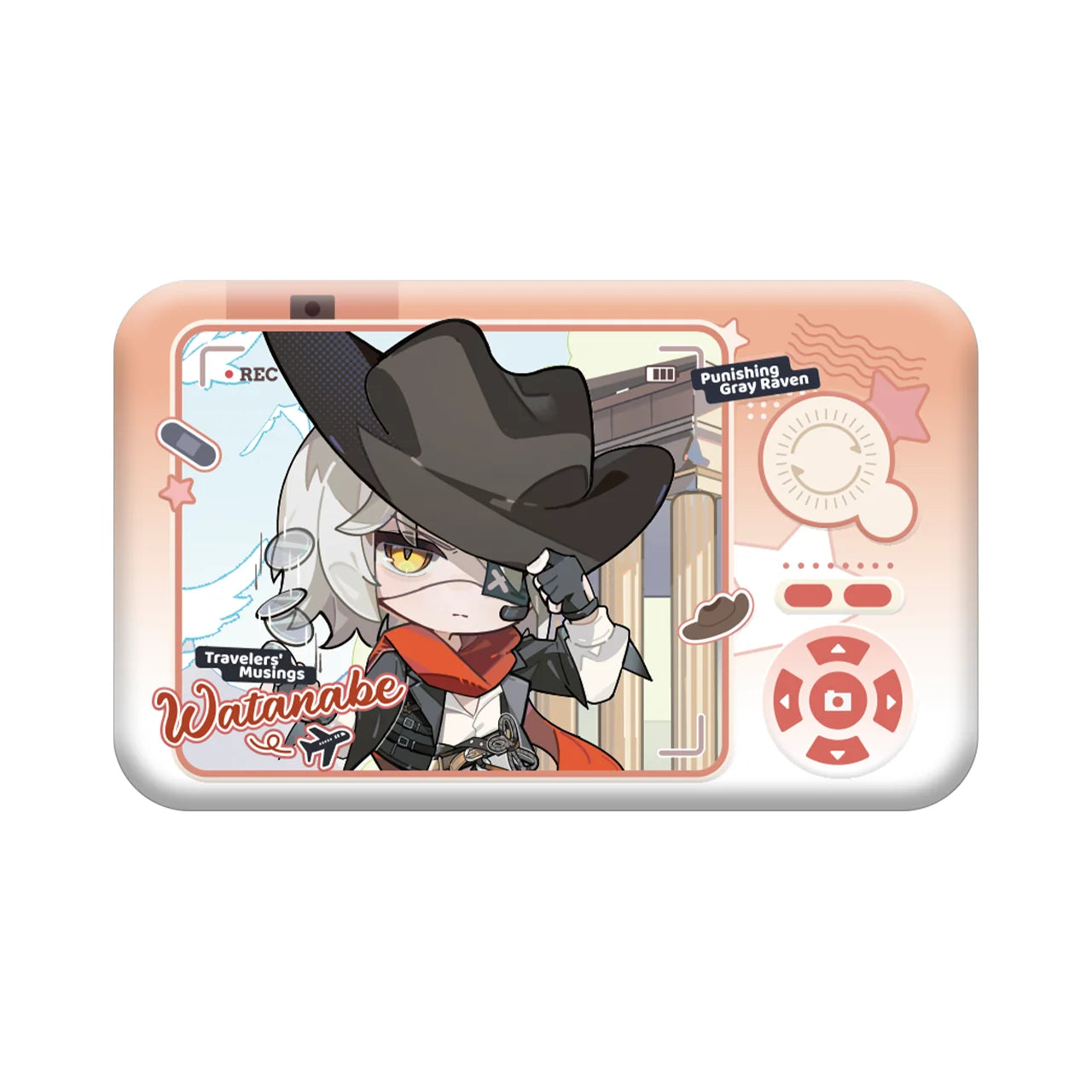 Punishing: Gray Raven - Travelers' Musings Chibi Tinplate Badge KURO GAMES