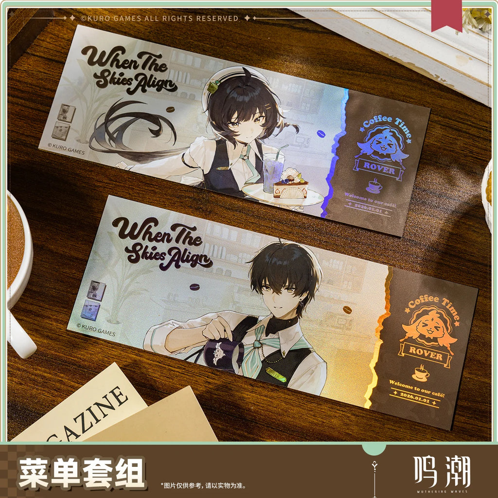 Wuthering Waves - When the Skies Align Themed Menu Holder Set KURO GAMES