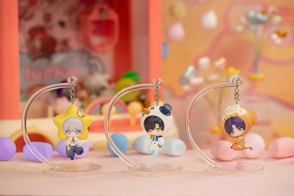 Love and Deepspace - Rafayel & Zayne & Xavier Chibi Swing Mini Figure Myethos