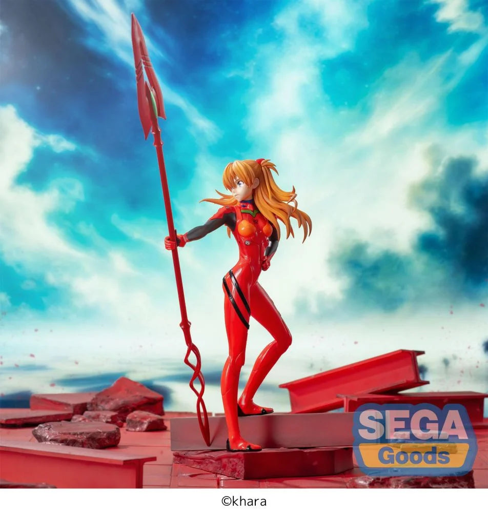 Rebuild of Evangelion - Asuka Shikinami Langley Luminasta Prize Figure SEGA