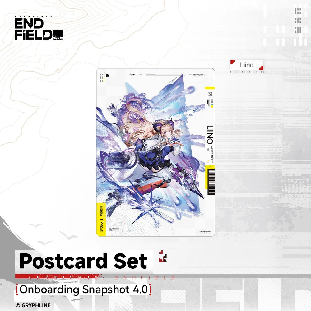 Arknights: Endfield - Onboarding Snapshot 4.0 Postcard Set HYPERGRYPH