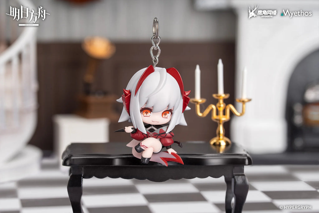 Arknights - Civilight Eterna & Wiš'adel Hang On Series Chibi Figure Myethos