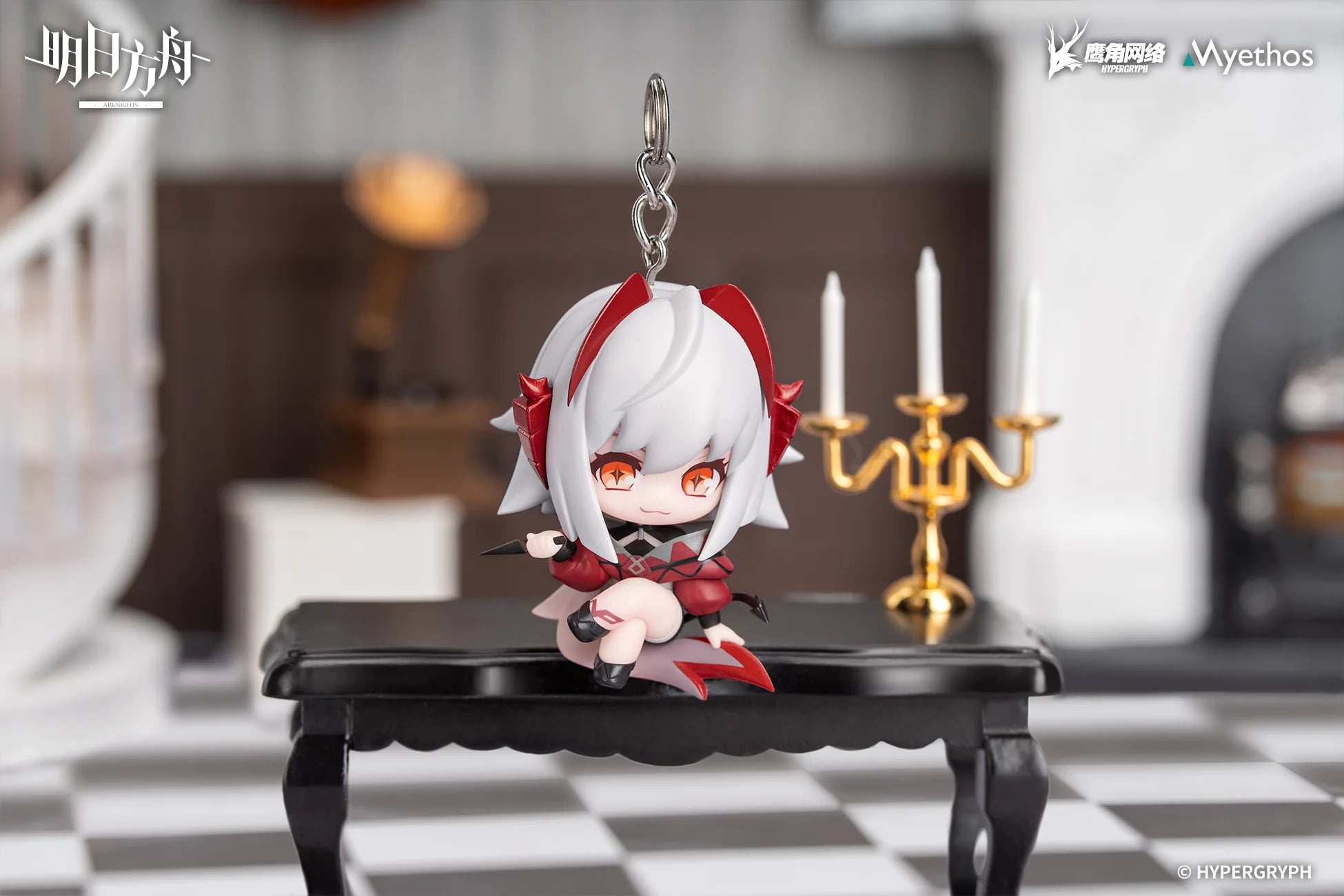 Arknights - Civilight Eterna & Wiš'adel Hang On Series Chibi Figure Myethos