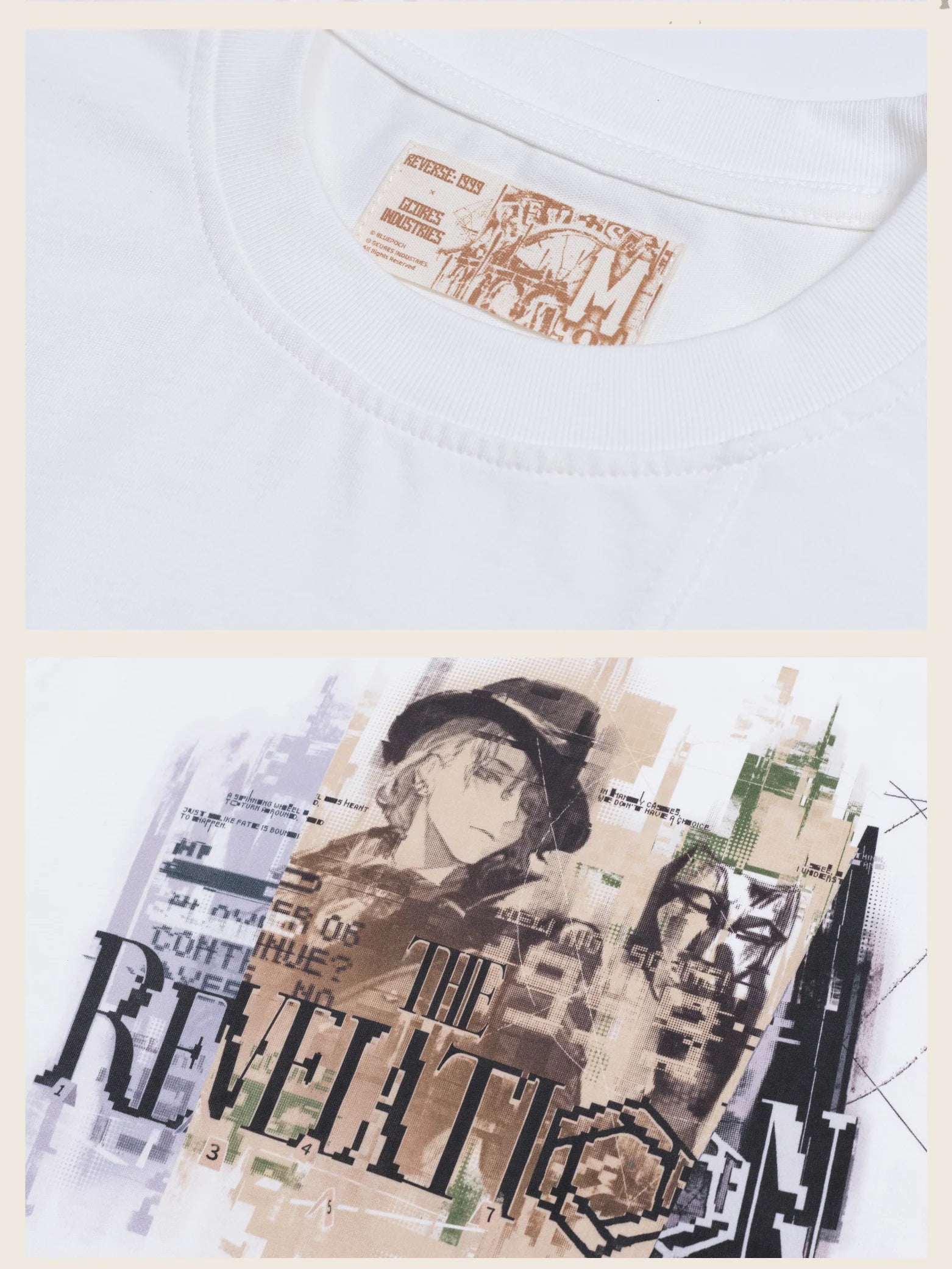 Reverse: 1999 - 6 He Takes the Stage Printed T-Shirt BLUEPOCH