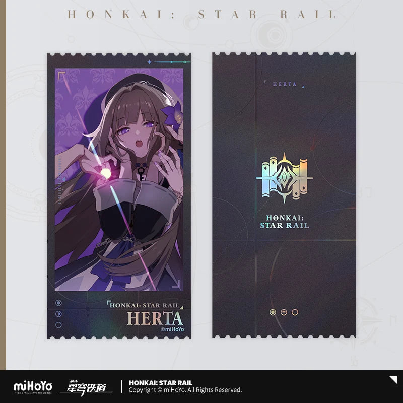 Honkai: Star Rail - Departure Countdown Series Laser Commemorative Ticket Set miHoYo