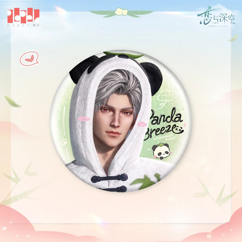 Love and Deepspace - Panda Breeze Series Badge InFold Games