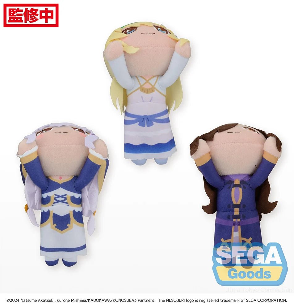 KonoSuba: God's Blessing on this Wonderful World! - Iris & Eris & Wiz Nesoberi (Lay-Down) Vol.2 Plushie SEGA