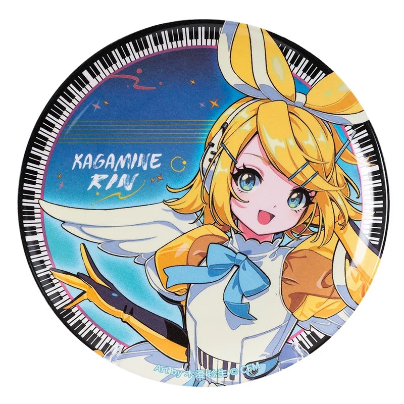 Vocaloid - Wings of the Synthwave Series Plate Moeyu
