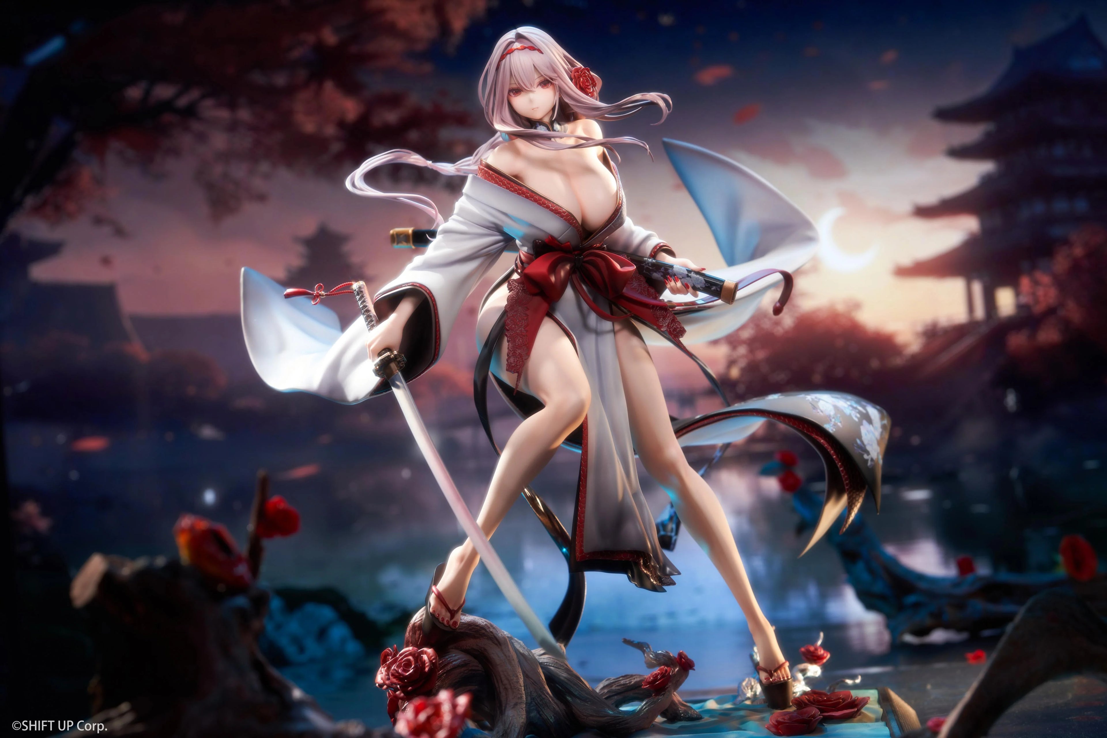 Goddess of Victory: Nikke - Scarlet: Black Shadow (Longing Flower Ver) 1/4 Scale Figure Hobbysakura