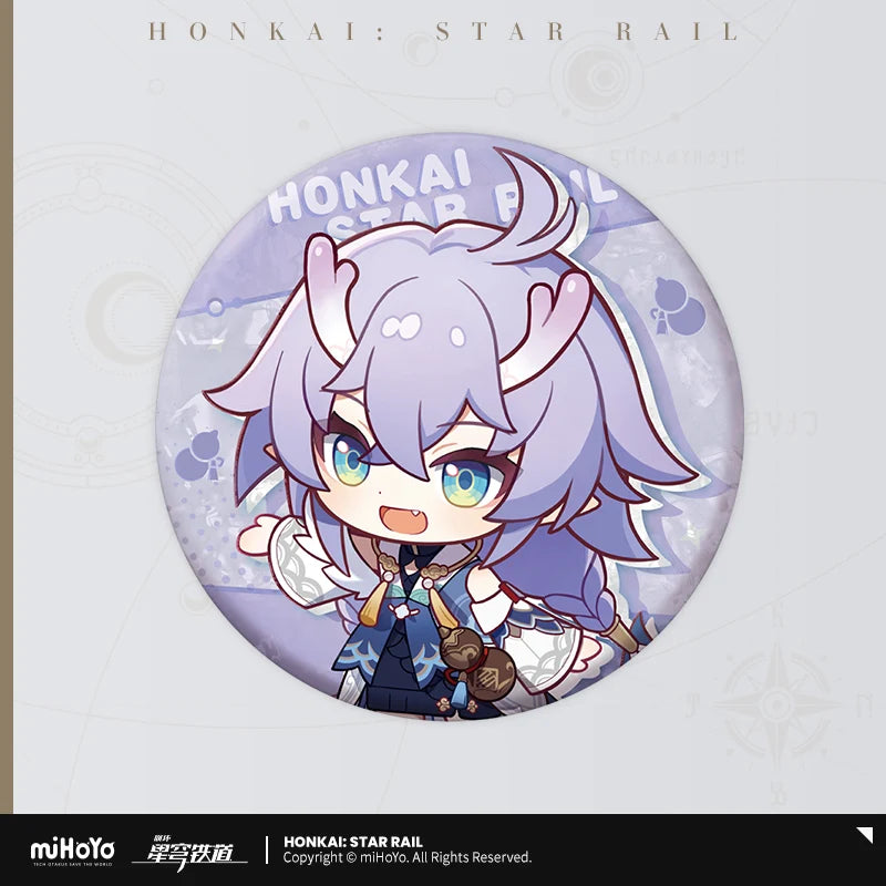 Honkai: Star Rail - Express Travel Notes Chibi Badge miHoYo