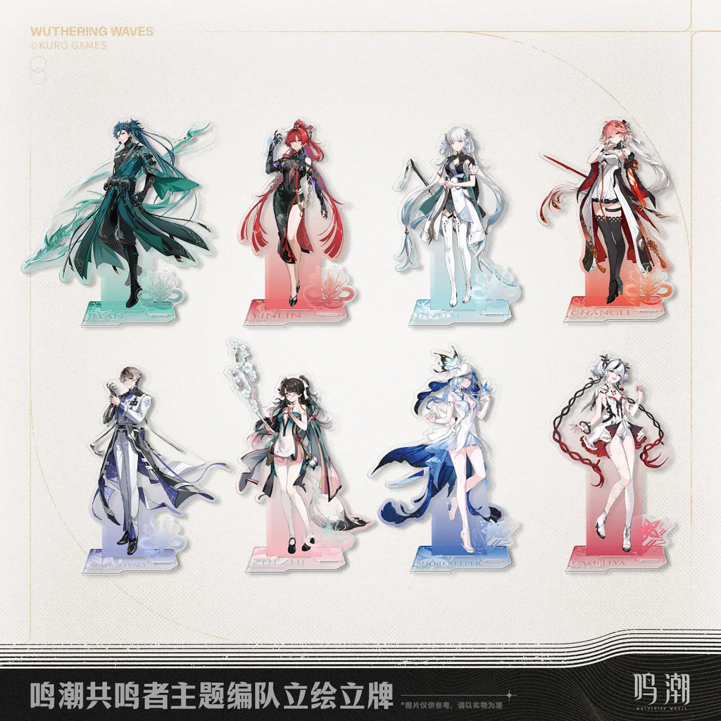 Wuthering Waves - Resonator Themed Lineup Splash Art Standee KURO GAMES