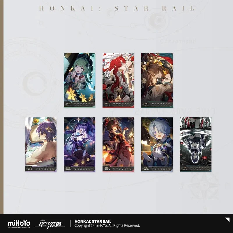 Honkai: Star Rail - 2026 Weekly Calendar miHoYo