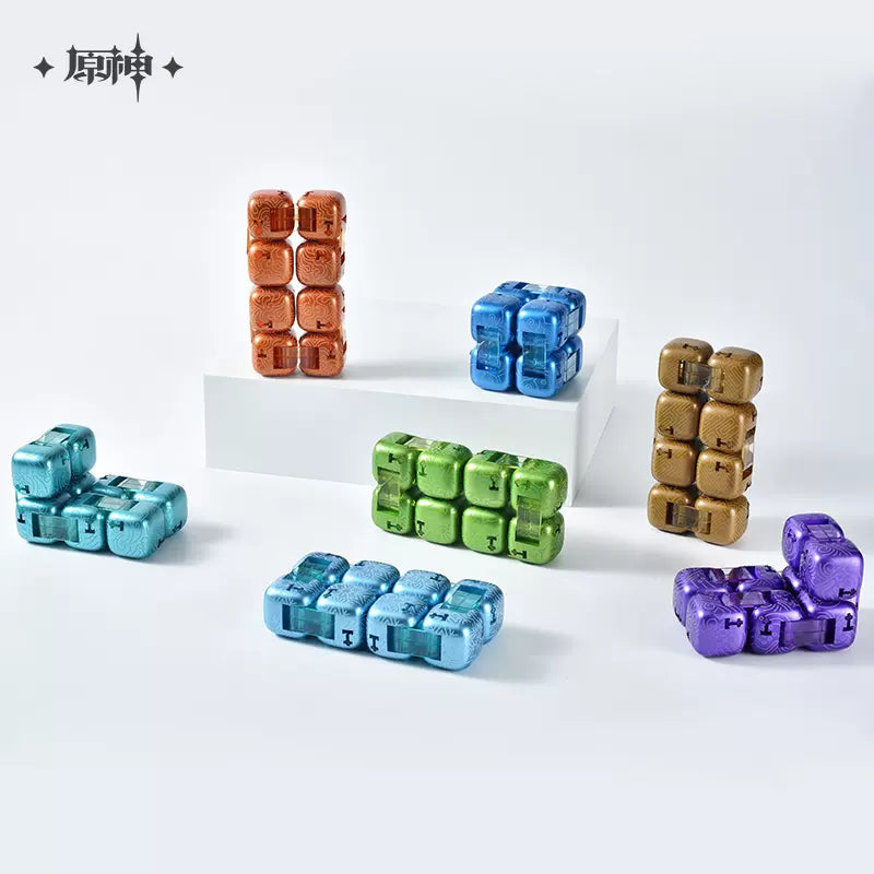 Genshin Impact - Hypostasis Elements Fingertip Building Block Toys miHoyo