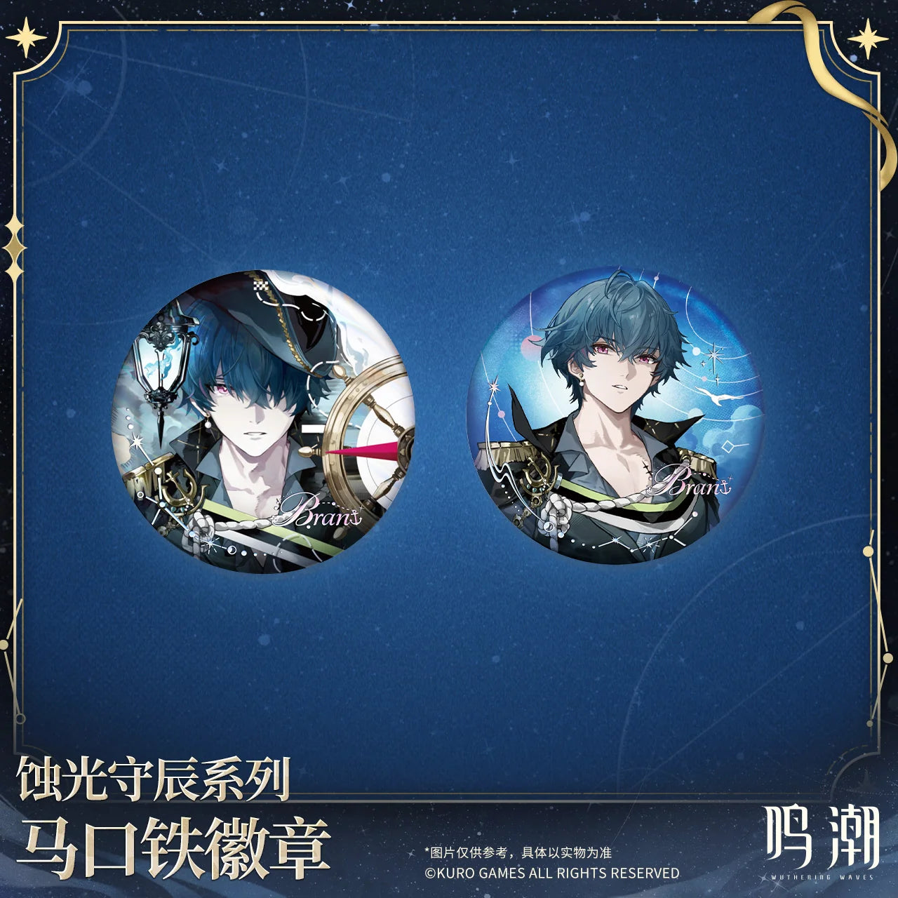 Wuthering Waves - The Eclipse Conservators Series Tin Badge Blind Box KURO GAMES