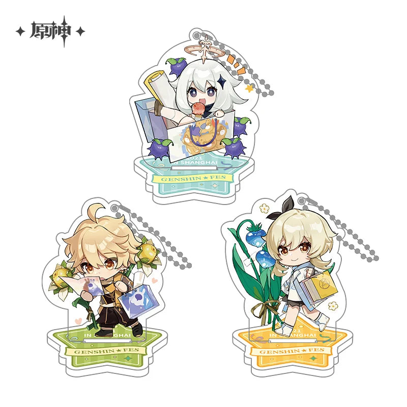 Genshin Impact - Genshin Impact FES 2023 Series Chibi Badge & Acrylic Keychain & Notebook miHoyo