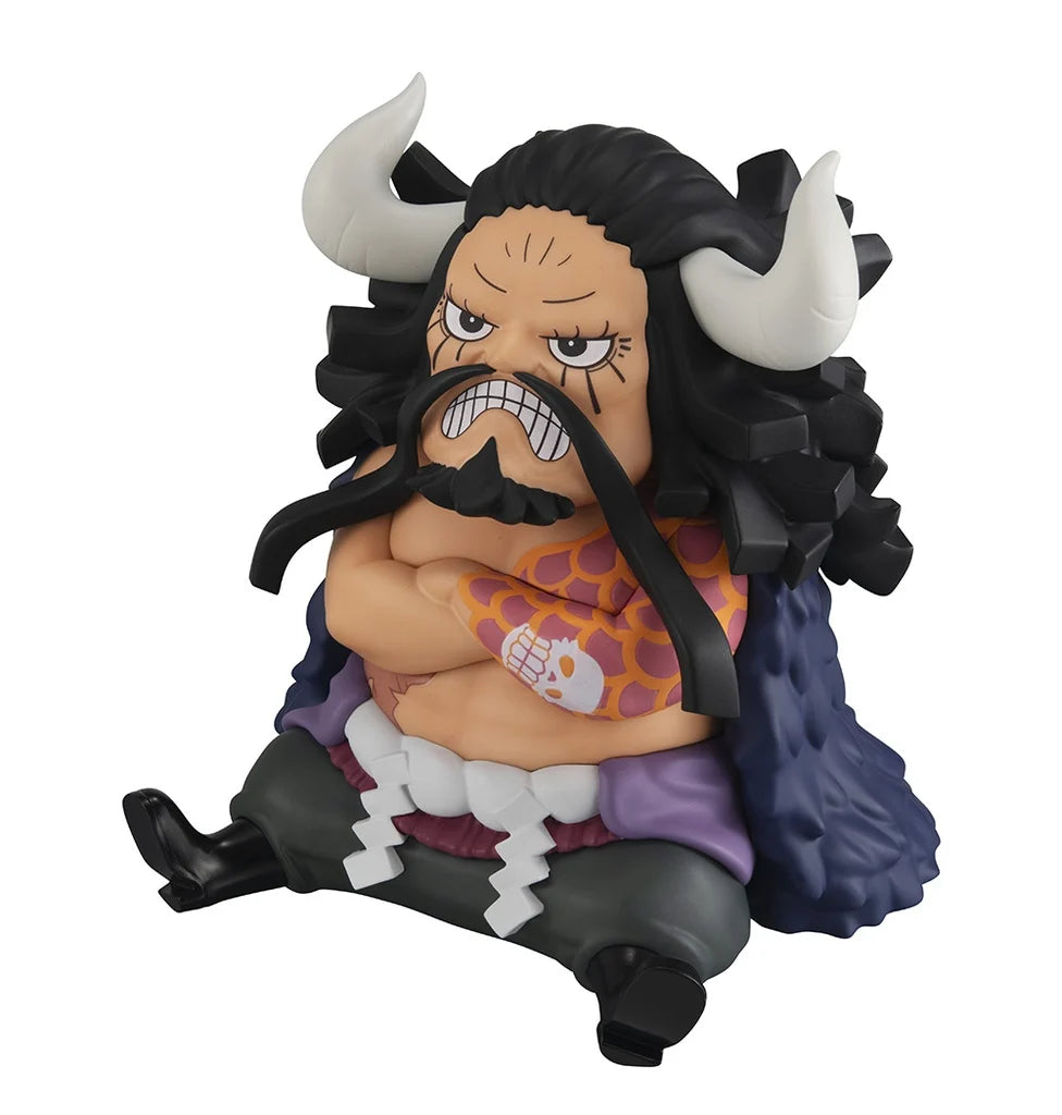 One Piece - Kaido the Beast & Big Mom Set [with gourd & semla] Mini Figure MegaHouse