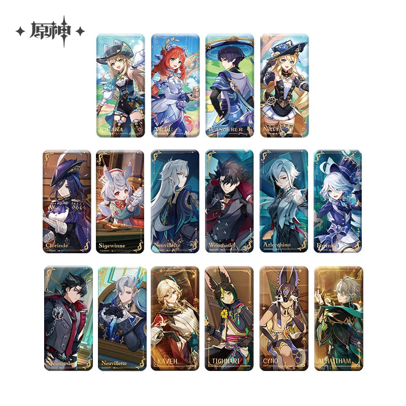 Genshin Impact - Theme Series Character Square Badge miHoYo