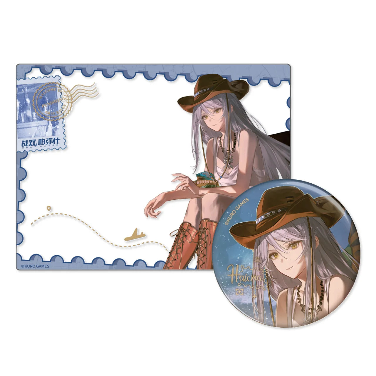Punishing: Gray Raven - Echoes of Elsewhere 6th Anniversary Badge Transparent Card Set KURO GAMES