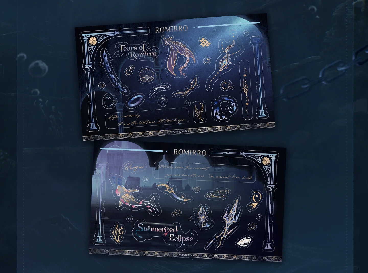 Love and Deepspace - Rafayel Lemurian Sea God Series Mini Card Set InFold Games