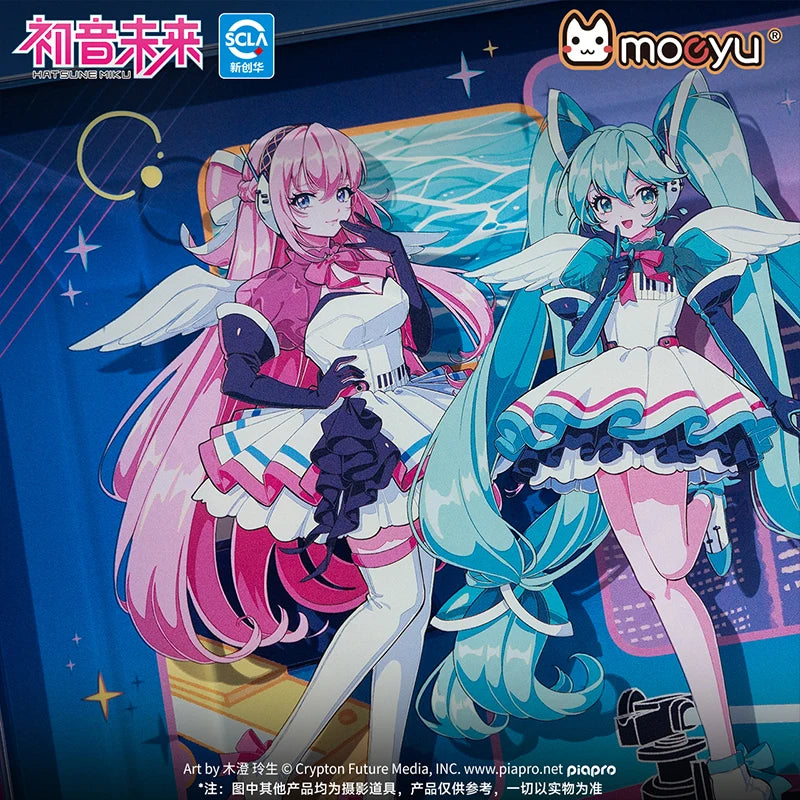 Vocaloid - Wings of the Synthwave Series Acrylic Block Moeyu