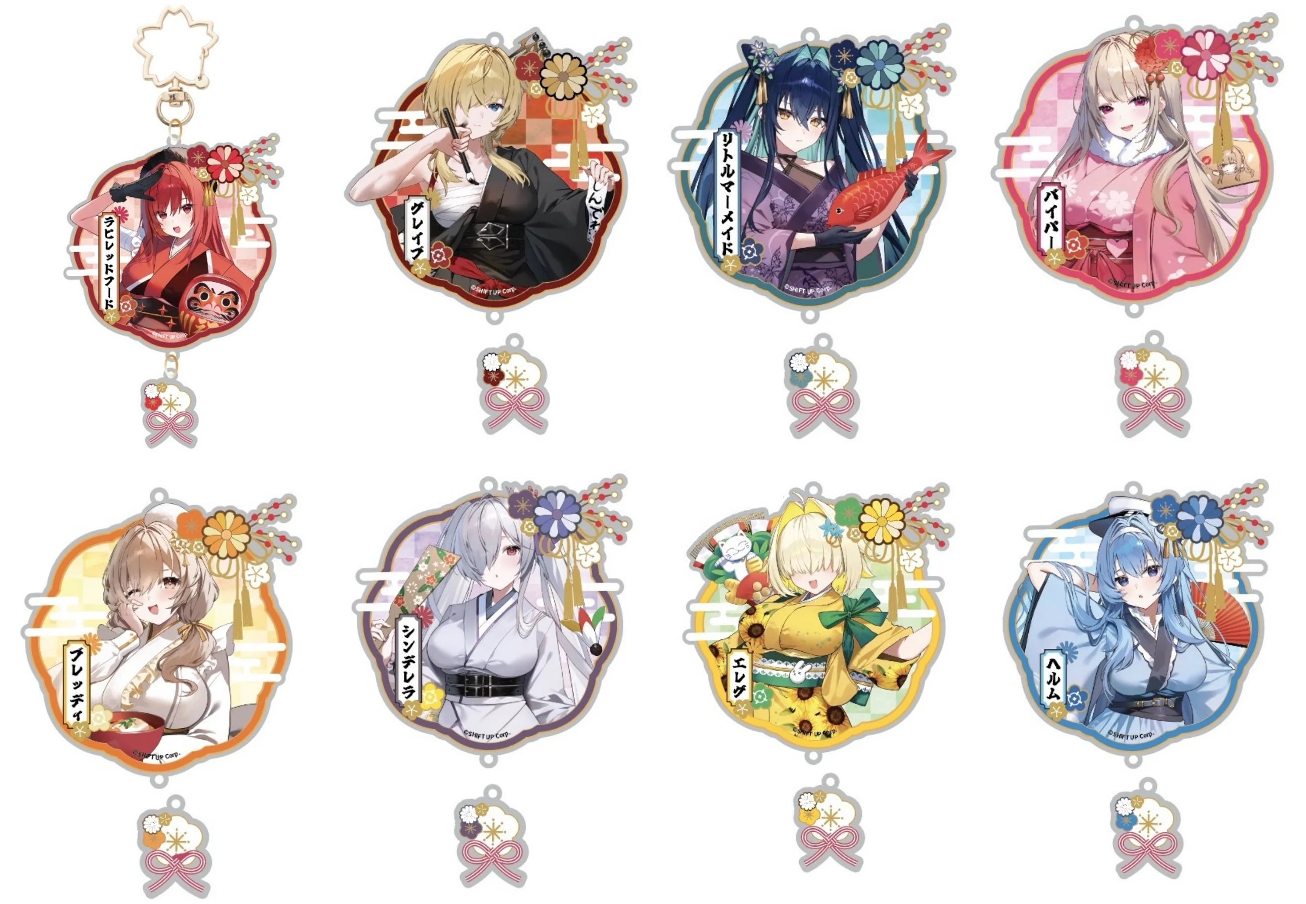 GODDESS OF VICTORY: NIKKE - Lunar New Year 2026 Series Acrylic Keychain TWO QUAN