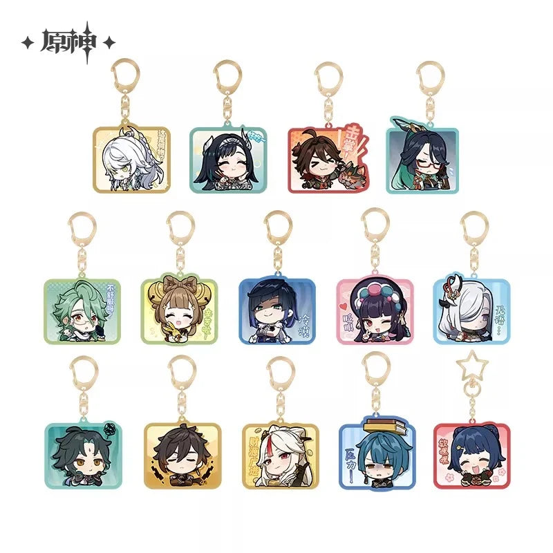 Genshin Impact - Liyue Harbor Chibi Acrylic Keychain miHoYo