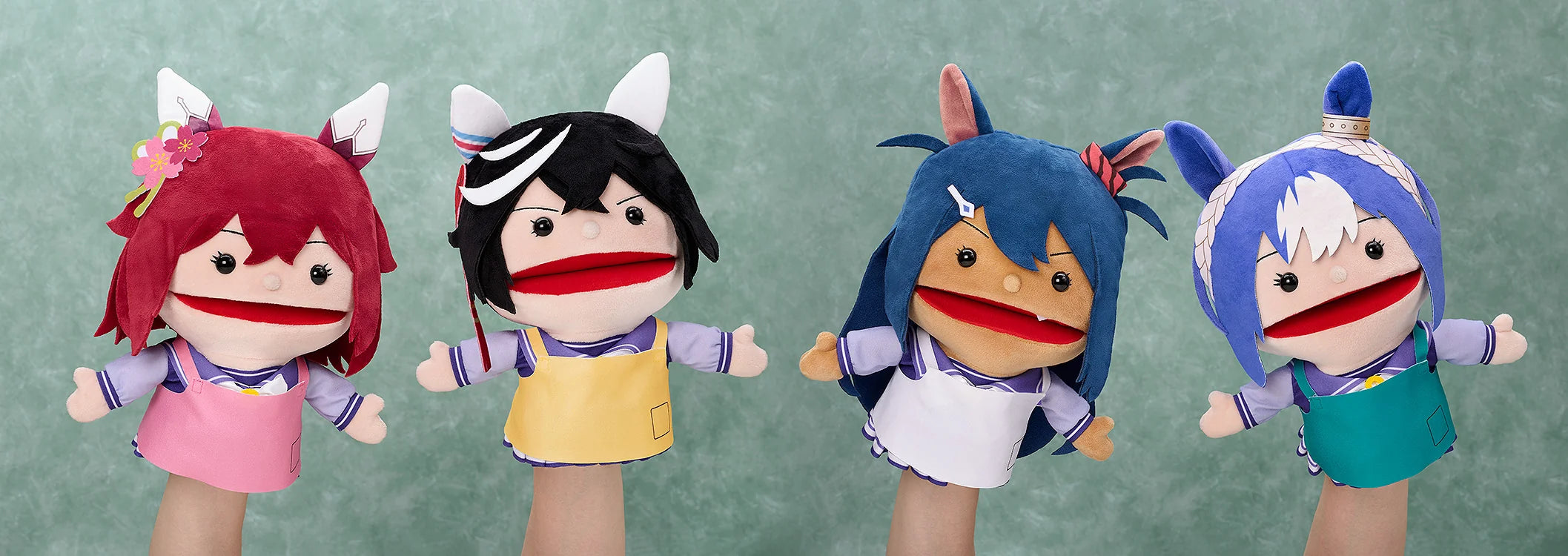 Umamusume: Pretty Derby - Sakura Chiyono O & Katsuragi Ace & Hishi Amazon & Cesario Hand Puppet Good Smile Company