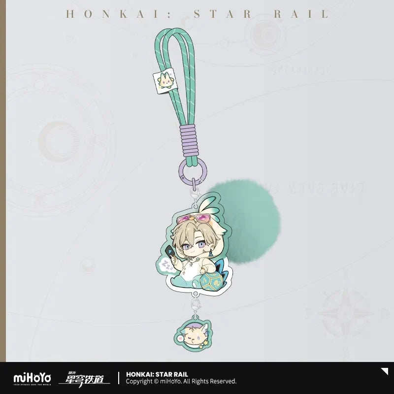 Honkai: Star Rail - Boys Dorm Series Chibi Acrylic Keychain miHoYo