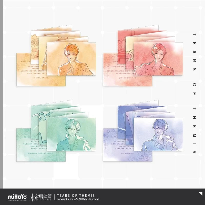 Tears of Themis - Forever Begins With You Series The Proposition of Love Folded Postcard miHoYo