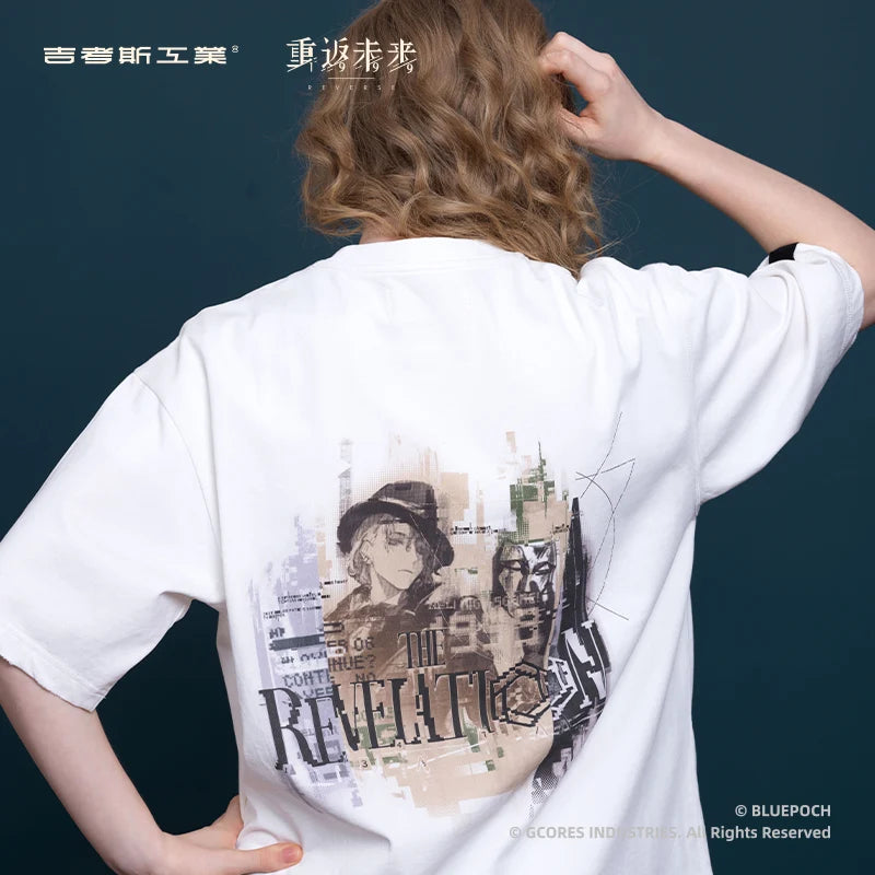 Reverse: 1999 - 6 He Takes the Stage Printed T-Shirt BLUEPOCH