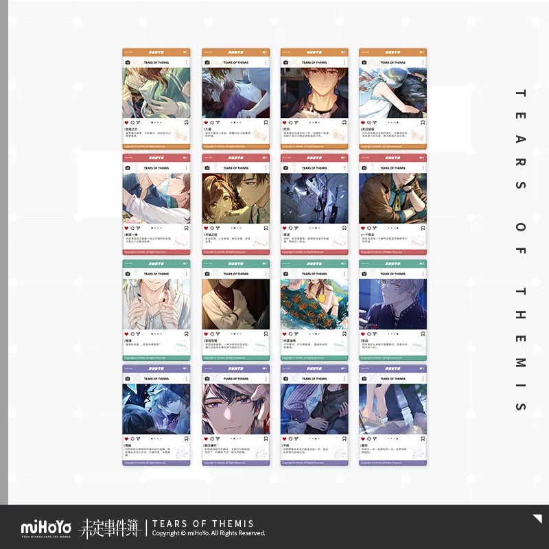 Tears of Themis - Collection Series Fixed CG Acrylic Photo Card Vol.7 miHoYo