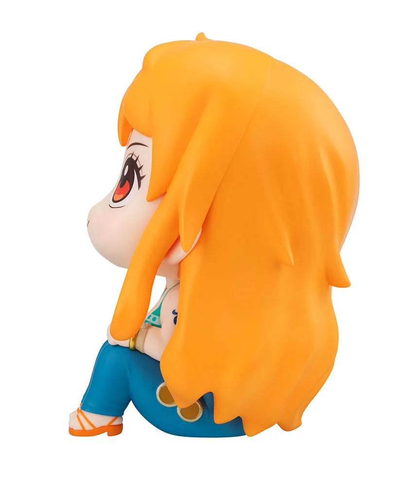 One Piece - Sanji & Nami Set [with Cloche & Orange] Look Up Mini Figure Megahouse