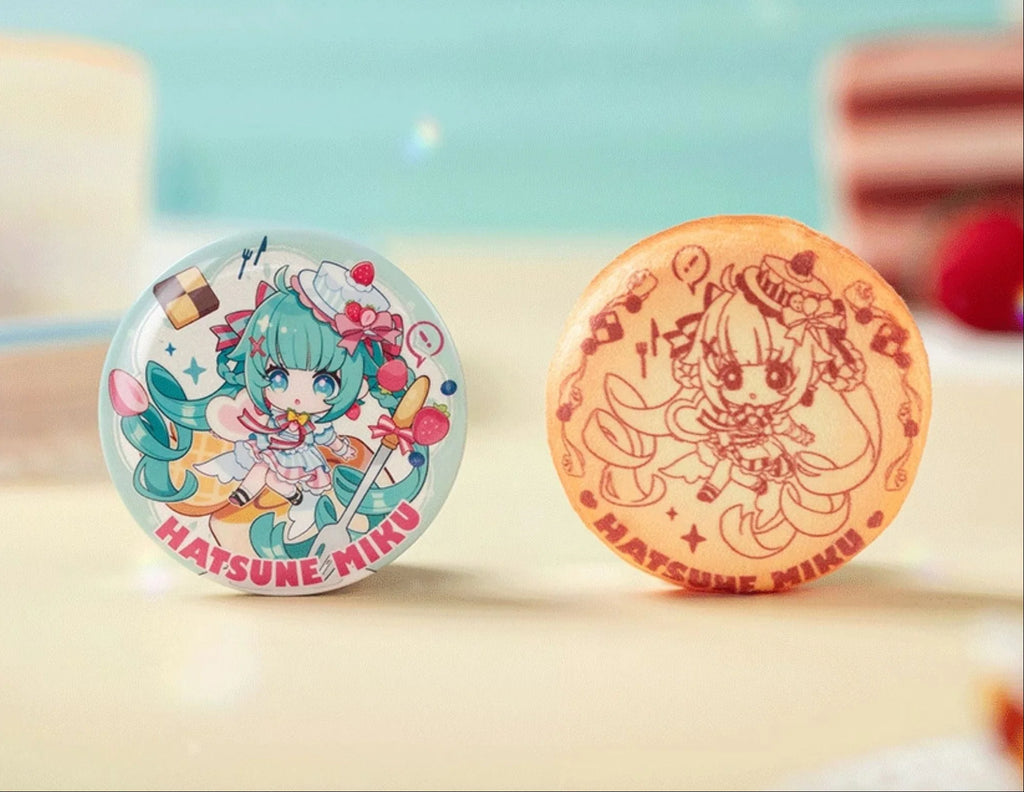 Hatsune Miku - Hatsune Miku Sweet Interweave Series Chibi Badge Moeyu